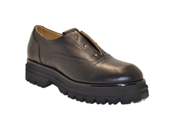 GIO PIU MOCASSINO IN PELLE CON SWAROVSKI NERO MIA-02 COMBI BLACK 